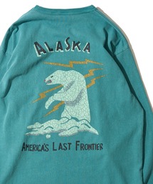 【HOUSTON / ヒューストン】USA COTTON PIGMENT TEE / ピグメントクルーネックロンT