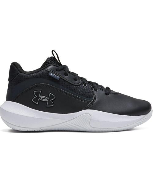 UNDER ARMOUR(アンダーアーマー)の「UAロックダウン7 AP(バスケットボール/KIDS)(スニーカー・キッズ・ブラック・24.5cm/23.0cm/24.0cm/23.5cm/22.5cm)」の1枚目の写真