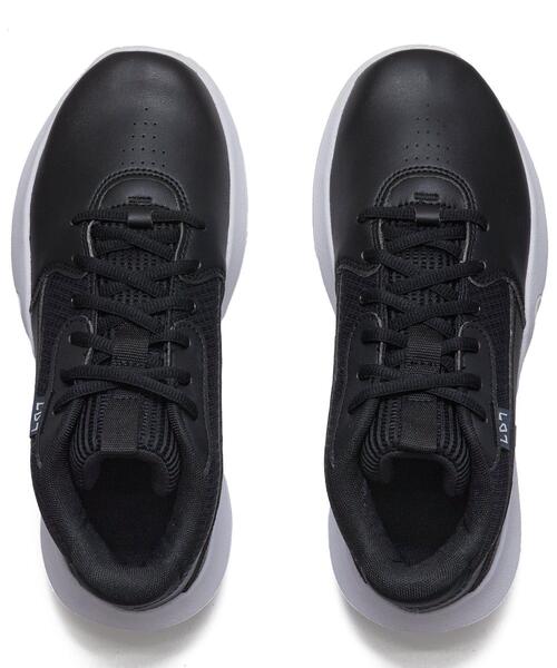UNDER ARMOUR(アンダーアーマー)の「UAロックダウン7 AP(バスケットボール/KIDS)(スニーカー・キッズ・ブラック・24.5cm/23.0cm/24.0cm/23.5cm/22.5cm)」の3枚目の写真