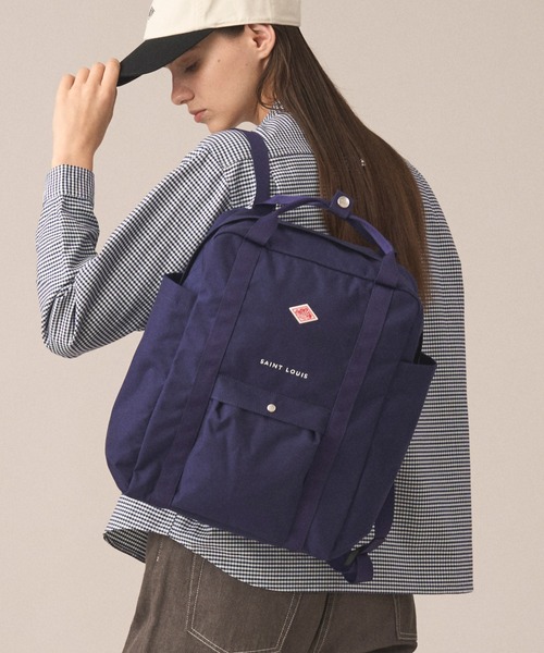 Cordura Canvas Square Rucksack〈SAINT LOUIS〉（バックパック