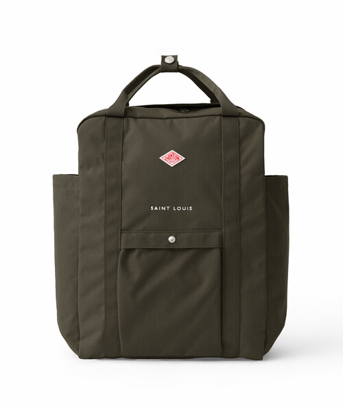 Cordura Canvas Square Rucksack〈SAINT LOUIS〉（バックパック