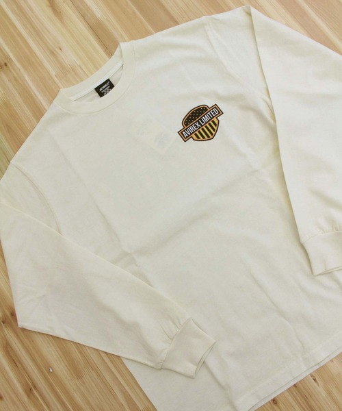 AVIREX(アヴィレックス)の「EAGLE L/S T-SHIRT(Tシャツ/カットソー・メンズ・ホワイト/オレンジ/チャコールグレー・XXL/XL/L/M)」の6枚目の写真