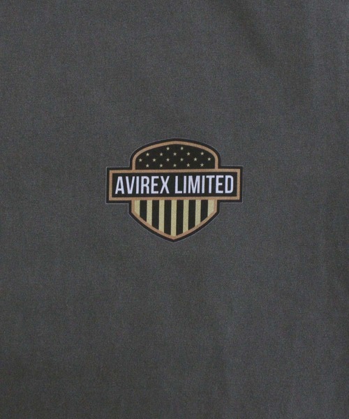 AVIREX(アヴィレックス)の「EAGLE L/S T-SHIRT(Tシャツ/カットソー・メンズ・ホワイト/オレンジ/チャコールグレー・XXL/XL/L/M)」の17枚目の写真