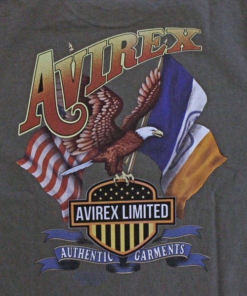 AVIREX(アヴィレックス)の「EAGLE L/S T-SHIRT(Tシャツ/カットソー・メンズ・ホワイト/オレンジ/チャコールグレー・XXL/XL/L/M)」の19枚目の写真