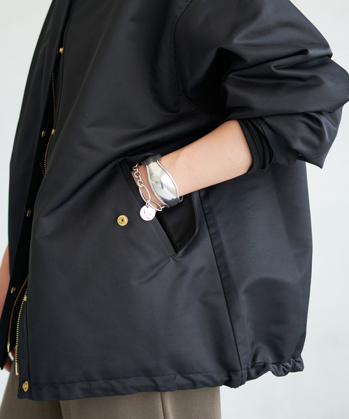 Spick & Span(スピックアンドスパン)の「《新色有り / 追加》撥水マウンテンパーカー(マウンテンパーカー・レディース・ブラウン/ブラック・36/38)」の19枚目の写真