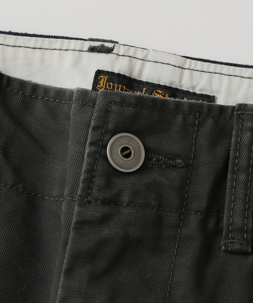 JOURNAL STANDARD J.S HOMESTEAD（ジャーナルスタンダードホームステッド）の「J.S.Homestead / スプラッシュ ペイント ビッグ チノ パンツ（チノパンツ・メンズ・ブラック/ベージュ・LARGE/MEDIUM）」の3枚目の写真