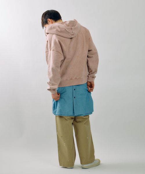 JOURNAL STANDARD J.S HOMESTEAD（ジャーナルスタンダードホームステッド）の「J.S.Homestead / スプラッシュ ペイント ビッグ チノ パンツ（チノパンツ・メンズ・ブラック/ベージュ・LARGE/MEDIUM）」の18枚目の写真