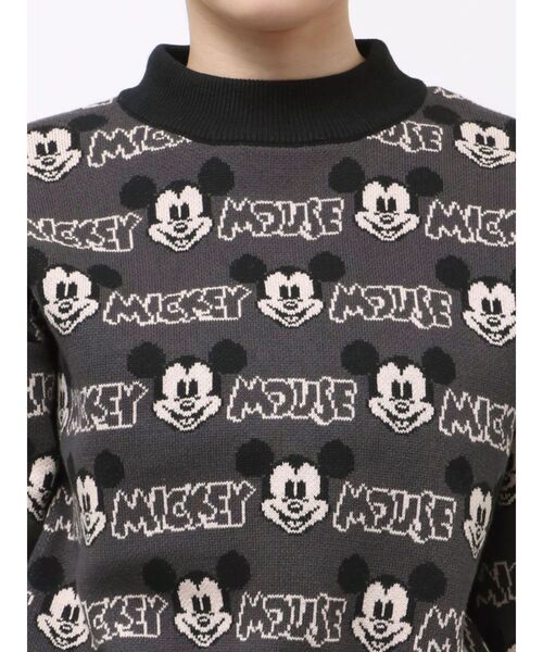 Disney（ディズニー）の「【ミッキーマウス】ジャガードニット（ニット/セーター・レディース・グレー/レッド・FREE）」の17枚目の写真