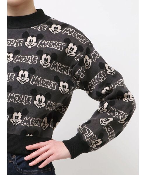 Disney（ディズニー）の「【ミッキーマウス】ジャガードニット（ニット/セーター・レディース・グレー/レッド・FREE）」の18枚目の写真