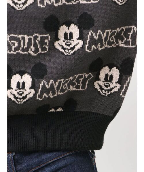 Disney（ディズニー）の「【ミッキーマウス】ジャガードニット（ニット/セーター・レディース・グレー/レッド・FREE）」の19枚目の写真