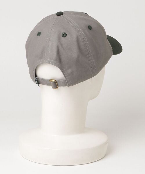 FTC（エフティーシー）の「BB LOGO PATCH 6 PANEL CAP（キャップ・メンズ・グレー/ブルー系その他/ブラック・FREE）」の4枚目の写真