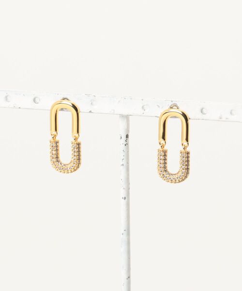 Burner(バーナー)の「【lux sea jewelry(ラックス・シー・ジュエリー)】ピアス lux-pier-6-10【RBTS】(ピアス(両耳用)・メンズ・ゴールド・FREE)」の1枚目の写真