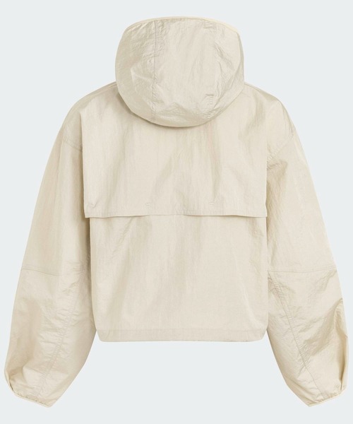 adidas（アディダス）の「DAY//0 ウーブンジャケット / RUN WV JKT W / アディダス adidas（その他アウター・レディース・ベージュ・X-LARGE/SMALL/MEDIUM/LARGE/XX-LARGE）」の2枚目の写真