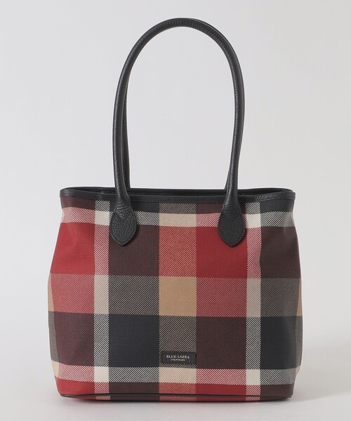 BLUE LABEL CRESTBRIDGE(ブルーレーベルクレストブリッジ)の「クレストブリッジチェックPVCトート(トートバッグ・レディース・レッド/ベージュ系その他・FREE)」の9枚目の写真