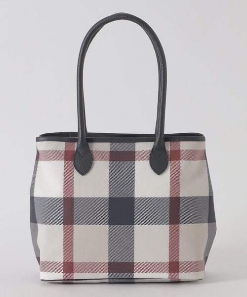 BLUE LABEL CRESTBRIDGE(ブルーレーベルクレストブリッジ)の「クレストブリッジチェックPVCトート(トートバッグ・レディース・レッド/ベージュ系その他・FREE)」の12枚目の写真