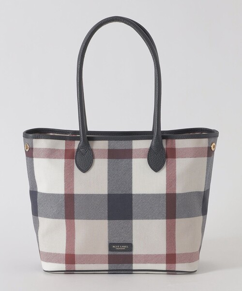 BLUE LABEL CRESTBRIDGE(ブルーレーベルクレストブリッジ)の「クレストブリッジチェックPVCトート(トートバッグ・レディース・レッド/ベージュ系その他・FREE)」の15枚目の写真
