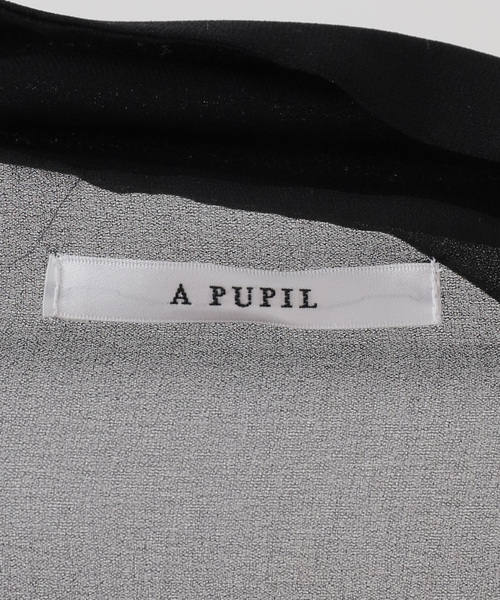 A PUPIL（アピューピル）の「【A PUPIL/ア ピューピル】別注 HNK RGLN BL ジョーゼットブラウス（シャツ/ブラウス・レディース・ブラック・MEDIUM）」の14枚目の写真