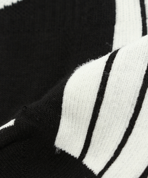 ARIES(アリーズ)の「【ARIES / アリーズ】 Column Sock(ソックス/靴下・レディース・ホワイト/ブラック・MEDIUM/SMALL)」の4枚目の写真