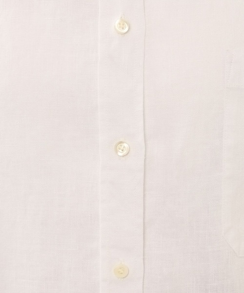 BABYLONE(バビロン)の「リネンBIGシルエットシャツ(シャツ/ブラウス・レディース・サックスブルー/ベージュ/チャコール/ホワイト・フリー)」の5枚目の写真
