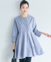 coca（coca）（コカ）の「SOLOTEX(R)使用七分袖フレアブラウス（シャツ/ブラウス）」