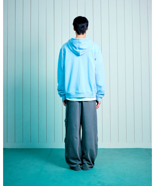 THECOLDESTMOMENT（ザコールデストモーメント）の「TCM tornado hooded zip-up (sky blue)（パーカー・レディース・その他・SMALL/MEDIUM/LARGE）」の8枚目の写真