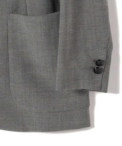 SHIPS(シップス)の「SHIPS Primary Navy Label:カラー レス ジャケット(グレー)(ノーカラージャケット・レディース・グレー・36/38)」の6枚目の写真