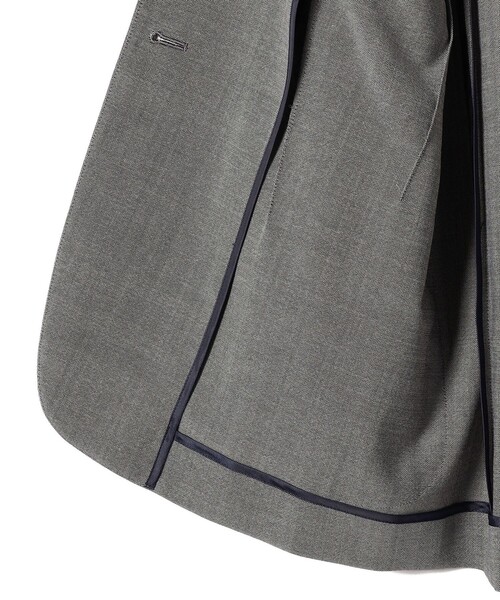 SHIPS(シップス)の「SHIPS Primary Navy Label:カラー レス ジャケット(グレー)(ノーカラージャケット・レディース・グレー・36/38)」の7枚目の写真