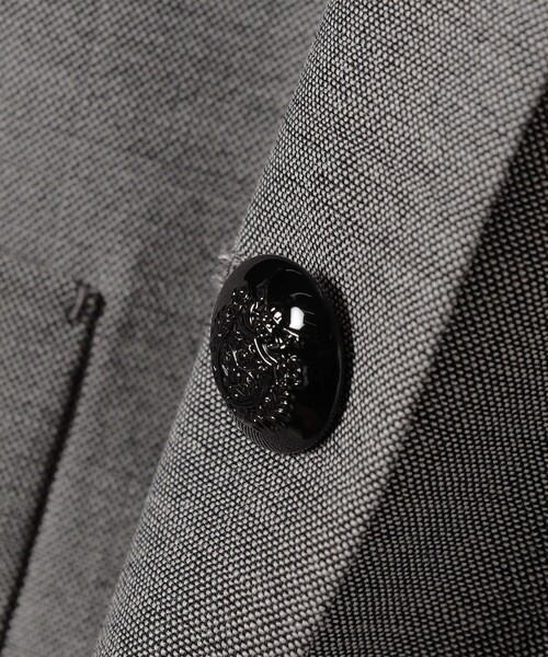 SHIPS(シップス)の「SHIPS Primary Navy Label:カラー レス ジャケット(グレー)(ノーカラージャケット・レディース・グレー・36/38)」の8枚目の写真