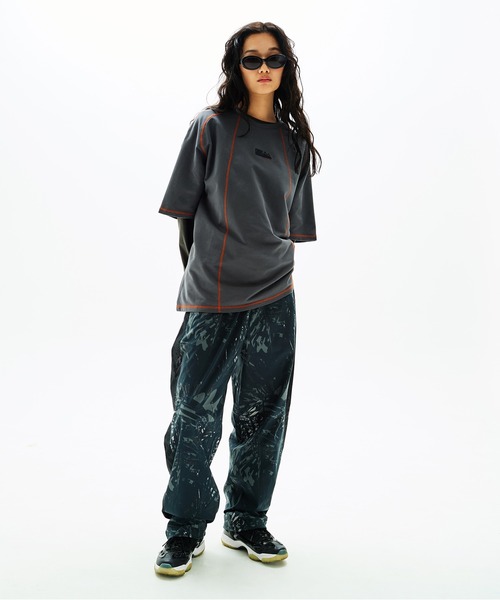 FIRST DOWN(ファーストダウン)の「リーフ トラックパンツ(その他パンツ・メンズ・ブラック系その他/グレー系その他・M/XL/L)」の14枚目の写真