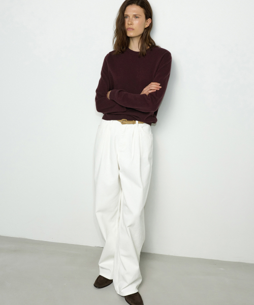 LEVAR（レバー）の「Overdyed Wide Denim - Off White（デニムパンツ・レディース・その他・X-SMALL/SMALL/MEDIUM）」の2枚目の写真