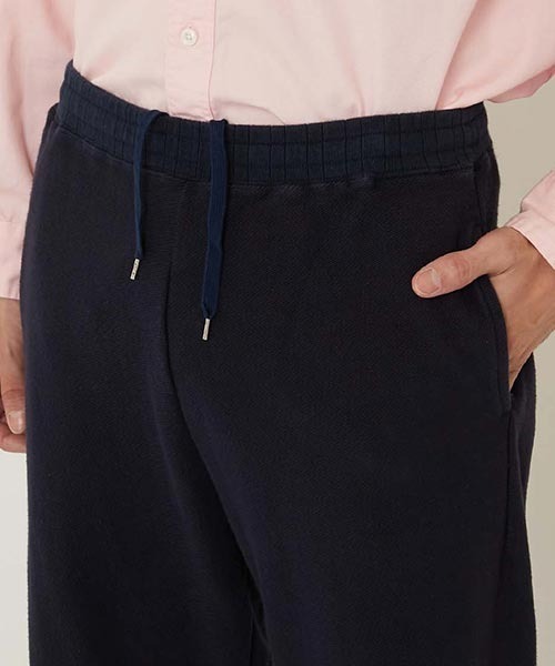 BLUE BLUE(ブルーブルー)の「オープンエンドコットンニット ツイルパンツ(その他パンツ・メンズ・グレー/ネイビー・S/M/XL/L)」の9枚目の写真