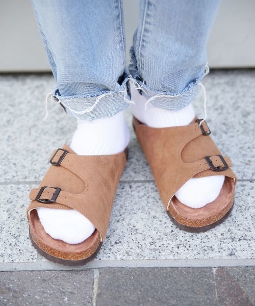 RAGEBLUE（レイジブルー）の「フェイクスウェードコンフォートサンダル/712223（サンダル・メンズ・ブラウン/ブラック・LARGE/MEDIUM）」の18枚目の写真