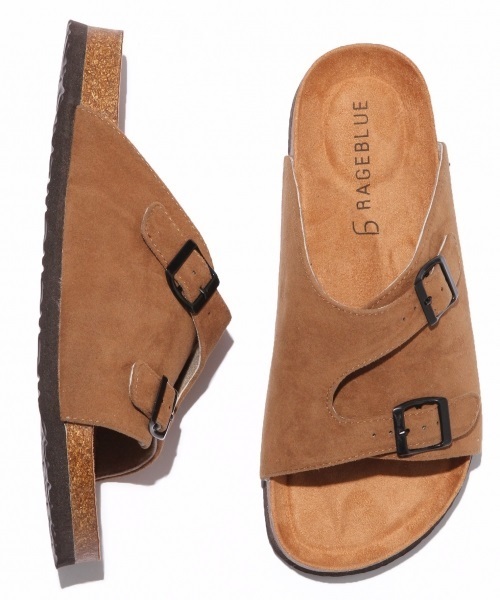 RAGEBLUE（レイジブルー）の「フェイクスウェードコンフォートサンダル/712223（サンダル・メンズ・ブラウン/ブラック・LARGE/MEDIUM）」の13枚目の写真