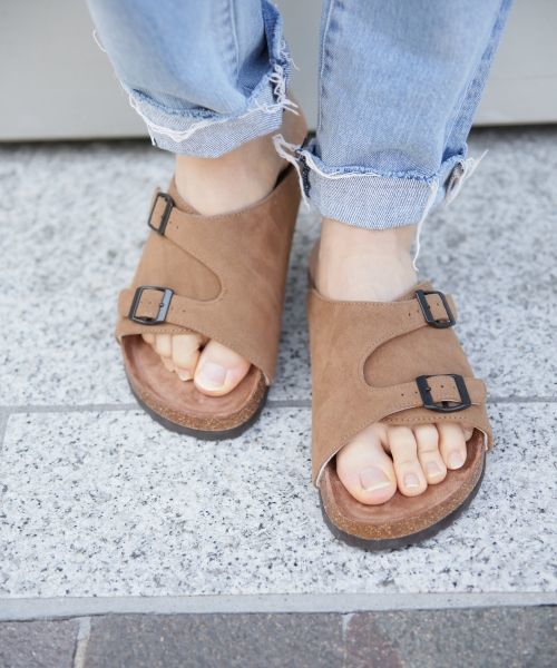 RAGEBLUE（レイジブルー）の「フェイクスウェードコンフォートサンダル/712223（サンダル・メンズ・ブラウン/ブラック・LARGE/MEDIUM）」の15枚目の写真