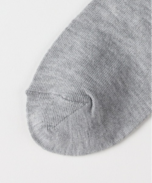 Right-on(ライトオン)の「【BASIC SOCKS】Qスマイル刺繍ソックス (遊び心 / 心地よいフィット / 大人カジュアル / ロングシーズン)(ソックス/靴下・レディース・グリーン/イエロー/オフホワイト/グレー/ブラック・フリー)」の10枚目の写真