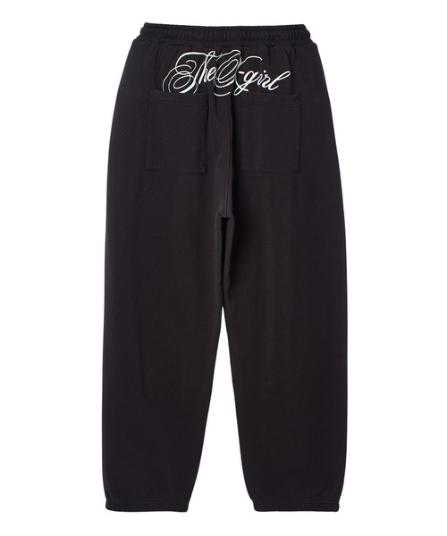 X-girl(エックスガール)の「SCRIPT LOGO SWEATPANTS(スウェットパンツ・レディース・ブラック/アッシュ・S/M)」の15枚目の写真