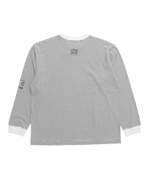 Manhattan Portage（マンハッタンポーテージ）の「Long Sleeve T-Shirts（Tシャツ/カットソー・メンズ・ブラック/ホワイト・LARGE/MEDIUM/SMALL/X-LARGE）」の4枚目の写真