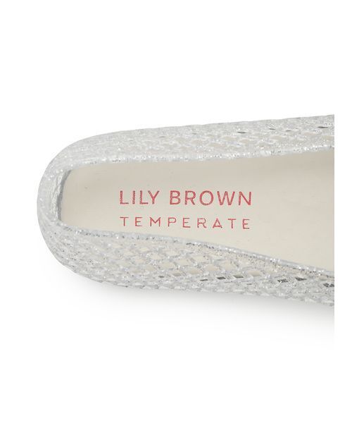 LILY BROWN(リリーブラウン)の「【LILY BROWN×TEMPARATE 】JELLY SHOES(その他シューズ・レディース・ブラック/シルバー・23.5/23/24)」の8枚目の写真