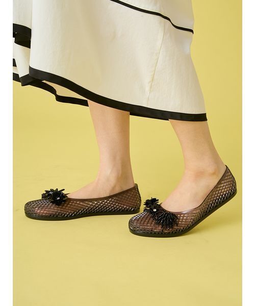 LILY BROWN(リリーブラウン)の「【LILY BROWN×TEMPARATE 】JELLY SHOES(その他シューズ・レディース・ブラック/シルバー・23.5/23/24)」の15枚目の写真