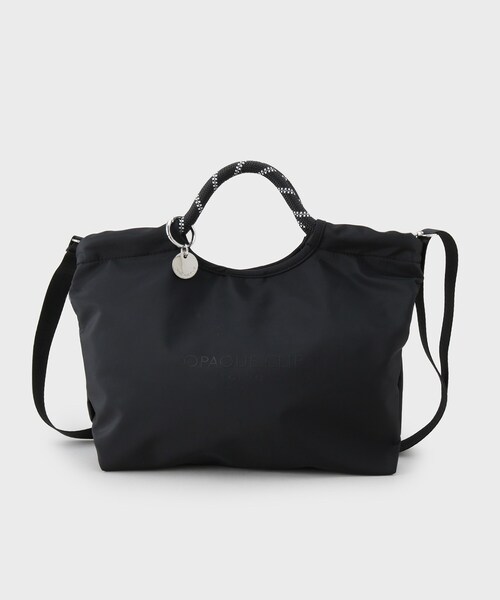 OPAQUE.CLIP(オペークドットクリップ)の「2WAYミニロープハンドルバッグ(ハンドバッグ・レディース・オフホワイト/ブラック/ブラウン系その他・00)」の11枚目の写真