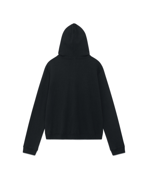 THECOLDESTMOMENT(ザコールデストモーメント)の「TCM note hooded zip-up (black)(パーカー・レディース・その他・LARGE/SMALL/MEDIUM)」の3枚目の写真