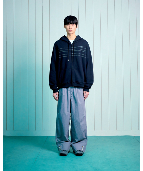 THECOLDESTMOMENT(ザコールデストモーメント)の「TCM note hooded zip-up (black)(パーカー・レディース・その他・LARGE/SMALL/MEDIUM)」の6枚目の写真