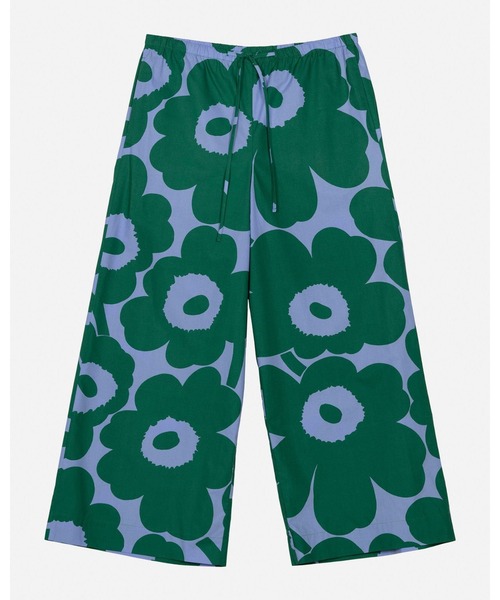 marimekko（マリメッコ）の「Sh Puoti Unikko / Trousers（その他パンツ・レディース・モスグリーン・X-SMALL/SMALL/MEDIUM/LARGE）」の5枚目の写真