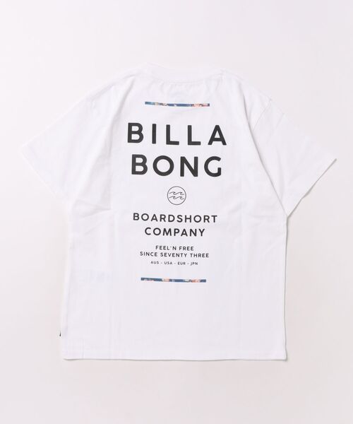 BILLABONG（ビラボン）の「BILLABONG キッズ SUNBLOCK Tシャツ 【2026年春夏モデル】（Tシャツ/カットソー・キッズ・ホワイト/グリーン系その他/ブラック・130/140/150/160）」の4枚目の写真