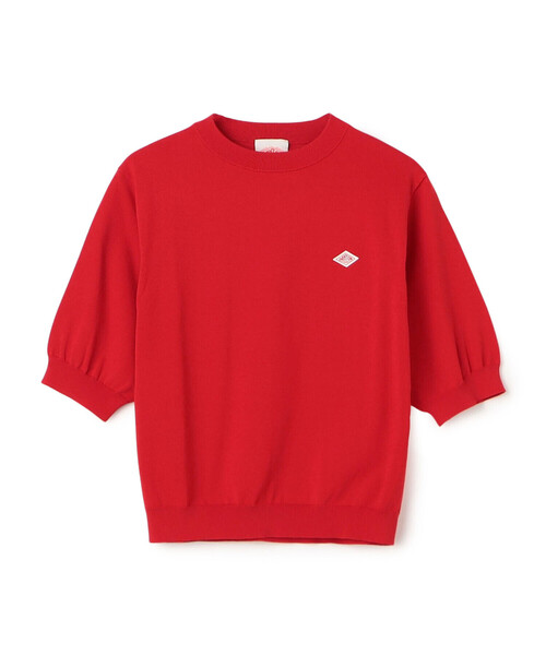 DANTON(ダントン)の「Women's Jersey Knit Half Sleeve Crew Neck Pullover(ニット/セーター・レディース・ブラック/ブラウン系その他2/グレー/レッド/ライトブルー/ブルー・36/38)」の6枚目の写真
