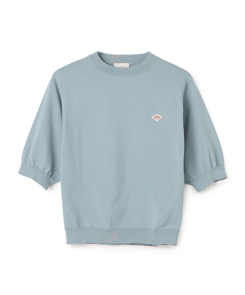 DANTON(ダントン)の「Women's Jersey Knit Half Sleeve Crew Neck Pullover(ニット/セーター・レディース・ブラック/ブラウン系その他2/グレー/レッド/ライトブルー/ブルー・36/38)」の4枚目の写真