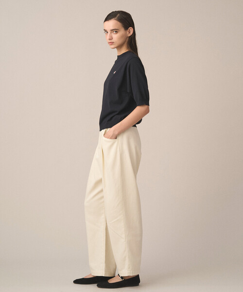 DANTON(ダントン)の「Women's Jersey Knit Half Sleeve Crew Neck Pullover(ニット/セーター・レディース・ブラック/ブラウン系その他2/グレー/レッド/ライトブルー/ブルー・36/38)」の8枚目の写真