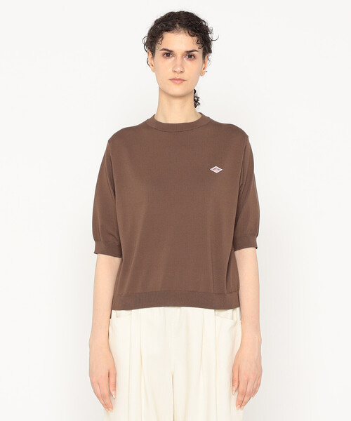 DANTON(ダントン)の「Women's Jersey Knit Half Sleeve Crew Neck Pullover(ニット/セーター・レディース・ブラック/ブラウン系その他2/グレー/レッド/ライトブルー/ブルー・36/38)」の10枚目の写真