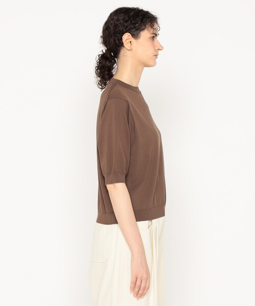 DANTON(ダントン)の「Women's Jersey Knit Half Sleeve Crew Neck Pullover(ニット/セーター・レディース・ブラック/ブラウン系その他2/グレー/レッド/ライトブルー/ブルー・36/38)」の12枚目の写真