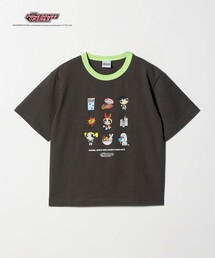 green label relaxing(�O���[�����[�x�������N�V���O)�́y�ʒ��z��The Powerpuff Girls�� �����K�[ T�V���c / �L�b�Y 140cm�[150cm(T�V���c/�J�b�g�\�[)